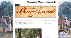 Desktop Screenshot of abingdonmustergrounds.com